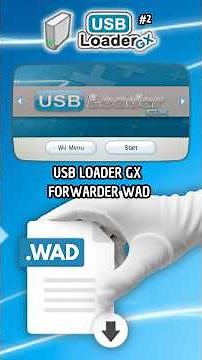 How to get USB Loader GX as a Channel on the Wii / USB Loader GX Forwarder Wad #nintendo #wii #fyp