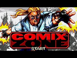 Review COMIX ZONE 1995 SEGA Genesis/ Mega Drive