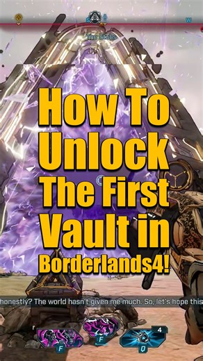 RedTheWolf on Instagram: "This is your no nonsense guide to Unlocking the First Vault inside Borderlands 4! #borderlands #borderlands4 #gaming #tutorial #guide #fyp"