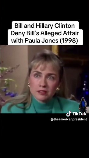 LAMP INCIDENT DURING BILL CLINTON INTERVIEW 🛋️