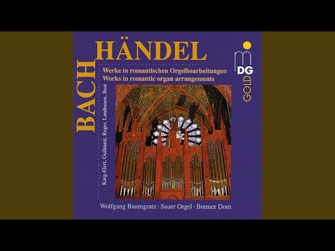 Concerto in D Minor, HWV 309: I. Andante (Arranged for Organ)