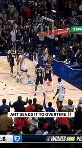 Anthony Edwards sends it to overtime with the layup for 40 POINTS! 😮🔥 MIN-NOP • NBA League Pass ➡️ https://www.nba.com/how-to-watch-game-redirect/0022500321?partnerRef=NBA&platform=Facebook&surface=Post | NBA
