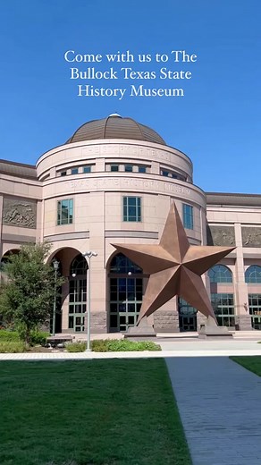 Come with us and explore the @bullockmuseum in Austin, Texas! The Bullock Texas State History Museum is the states official history museum home to rotating exhibitions sharing more than 16,000 years of Texas History. Did you know there is even an IMAX theater inside the museum where you can see a range of new and classic films? #austin #museums #museumsoftiktok #museumtok #texas #history #fyp #atx #atxmuseum