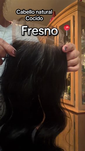 Técnica cocida de cabello natural para más volumen