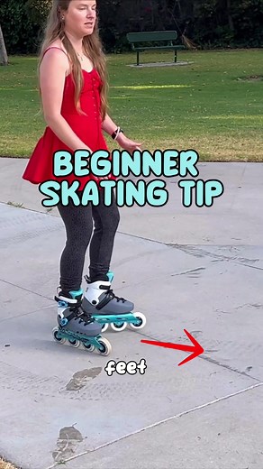 Beginner skating exercise! 🥁😁#rollerblading #howto #fitness #rollerblade #rollerskating
