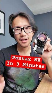 Pentax MX Mechanical Film Camera Explained In 3 Mins... #filmcamera #filmphotography #pentax #analog