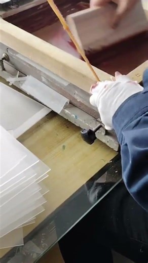 This is one way to make a motif on transparent plastic using a special tool.#shorts