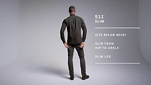 Watch Levi's Men's 511 Slim Fit Commuter Jean on Amazon Live