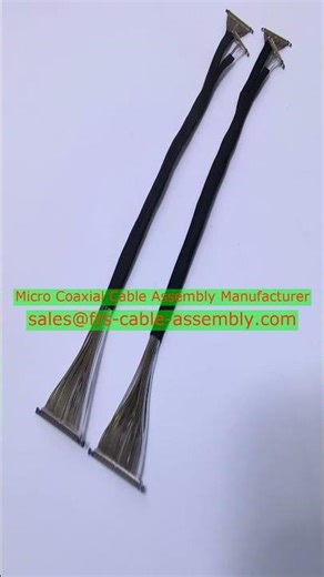 50 ohm micro coax for wearable medical devices micro coaxial cable for endoscopes Cat6a Ethernet Cab