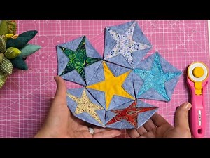 Patchwork tutorial:very fantastic quilt craft with several usage with special technique 🥰🥰