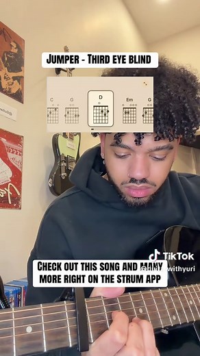 Cómo tocar Jumper de Third Eye Blind en guitarra
