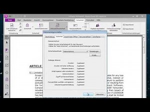 Nuance Video 11 Power PDF - Dokumentsicherheit