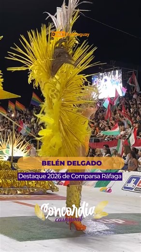 Diario Río Uruguay on Instagram: "💬Belén Delgado, Destaque de Ráfaga 2026, encarna al sol como astro guía."