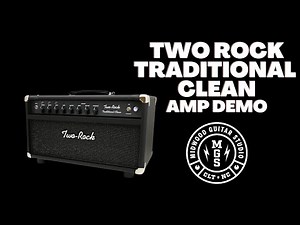 Two Rock Traditional Clean Amplifier Demo I Midwood Guitar Studio