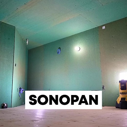 5.3K views · 128 reactions | Soundproof your project with SONOpan's 4x8 panels. | The Home Depot | Facebook