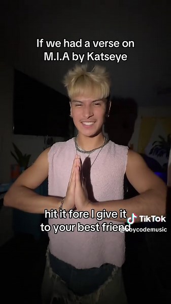 Boy Code M.I.A Verse with Katseye