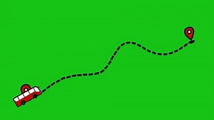 Animated Bus Route Destination Map Pins Stock Footage Video (100% Royalty-free) 3811925255 | Shutterstock