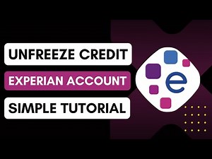 How to Unfreeze Credit Experian