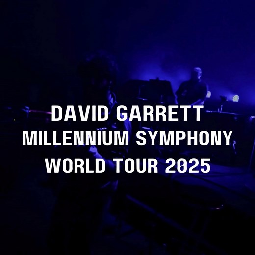 Don’t miss out on the Millennium Symphony Tour 2025! Looking forward to seeing you very soon. 🎻 | David Garrett