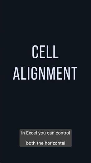 Cell Alignment in Excel (All 9 Layouts Explained)