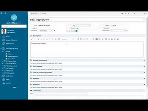 System of Systems #1: Create a New System - Polarion Help