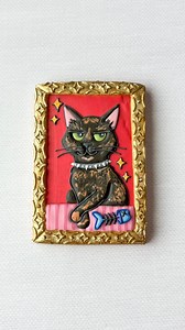 3.5K views · 46 reactions | Cookie is our cat and we got her 2 years before I ever decorated a cookie!  | Mik & Cookies | Facebook