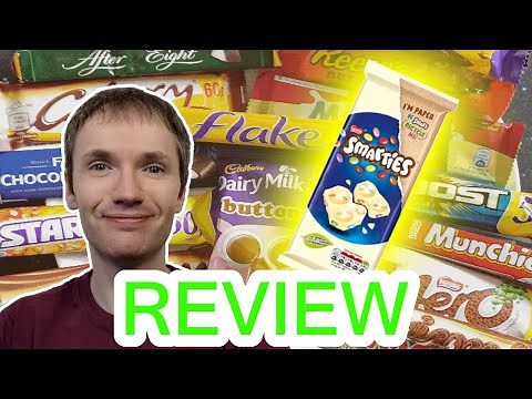 Nestlé Smarties White Chocolate Sharing Block Review