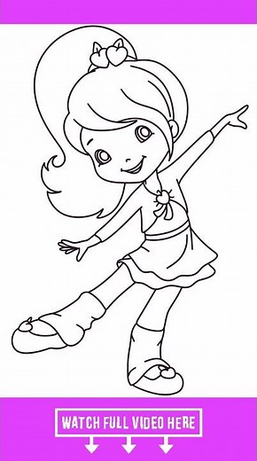 DRAW Plum Pudding from Strawberry Shortcake like a PRO! #drawing #drawing4kids #drawinglessons #art