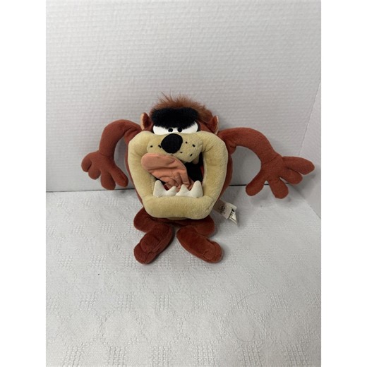 Vintage Looney Tunes Tazmanian Devil Plush Toy 1998 Play by Play Stuffed Animal - Etsy