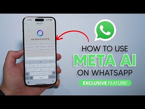 How To Use Meta AI on WhatsApp - Exclusive New Feature!