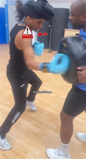 522K views · 2.3K reactions | Your Best Shield Is Your Other Arm 壘 It’s great to hit hard on the shield, but don’t forget — your right arm protects you when you punch with your left, and your left arm becomes your shield when you punch with your right. 壘 Stay focused at all times one small mistake can cost you victory and hand you defeat.  #boxing #sports #shield #fighter | Junior Wabaga | Facebook