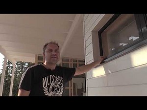 Helppoo ikkunasmyygin ja nurkkalaudan asennus