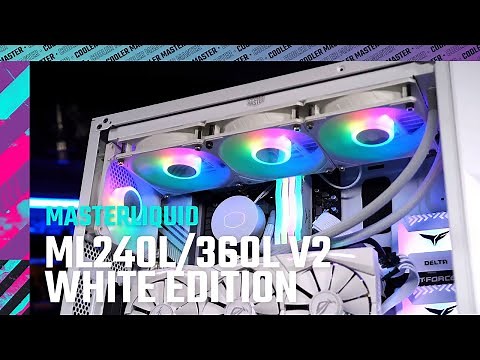 MasterLiquid ML240L/ML360L V2 ARGB White Edition