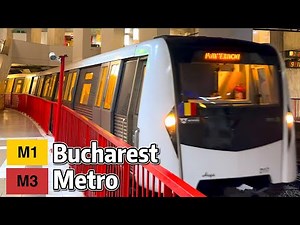 ⁴ᴷ⁶⁰ Exploring Bucharest Metro Lines M1 and M3