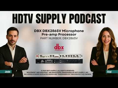 DBX DBX286SV Microphone Pre-amp Processor