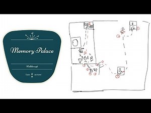 Quick Memory Palace Walkthrough (Drawing)
