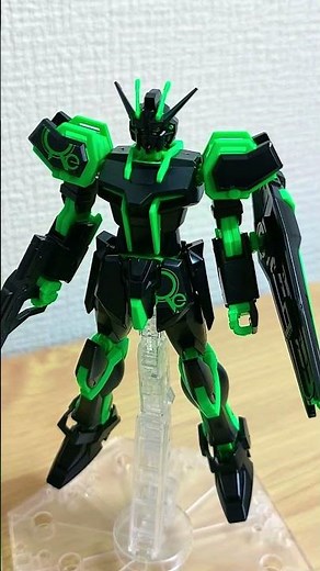 【ガンプラ】EG1/144ストライクガンダム【リサーキュレーションカラー/ネオングリーン】組み立ててみた！#機動戦士ガンダムSEED #プラモデル