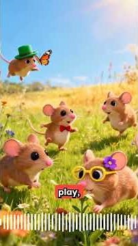 Five Little Mice | Fun Nursery Rhyme for Kids #FiveLittleMice #countingsongs #childrensongs