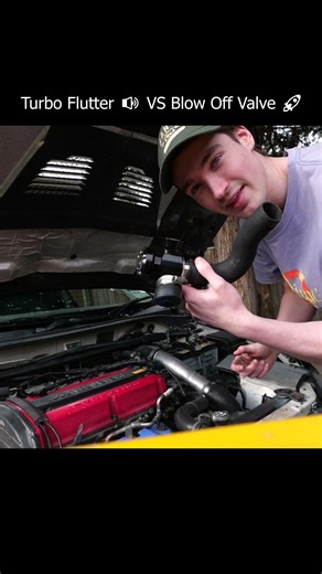 Turbo Flutter VS GFB Bov On My Evo 7...