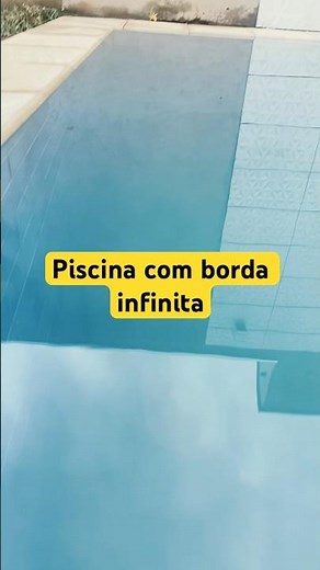 Infinity pool without water ischemia.