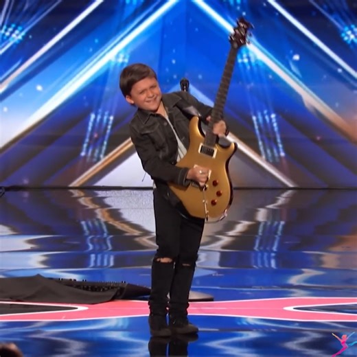 10-Year-Old Guitar Prodigy Bay Melnick Virgolino SHOCKS The Judges! | World Best Talent