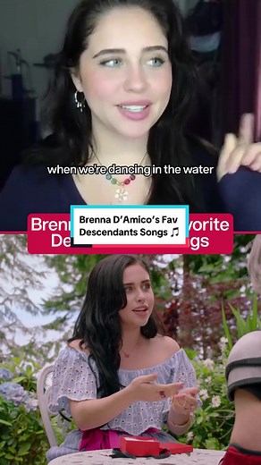 Brenna D’Amico shares her favorite ‘Descendants’ songs while talking about her new short film ‘Adjoining’ @Brenna D’Amico #descendants #disney #celeb