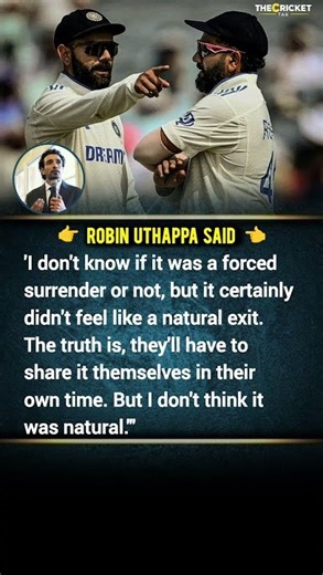 Robin Uthappa sparks debate 🏏🔥 #RobinUthappa #viratkohli #rohitsharma
