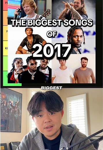 Ranking the Biggest Songs of 2017