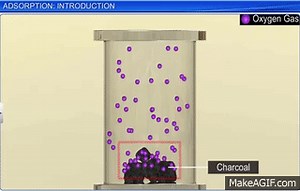 CBSE Class 12 Chemistry, Surface Chemistry – 1, Adsorption: Introduction on Make a GIF