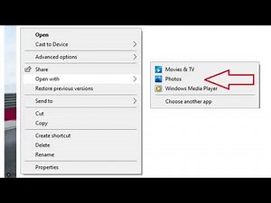Open Multiple Video Files in Windows 10