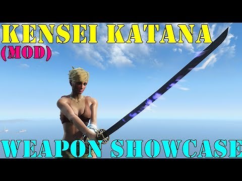 Fallout 4: Weapon Showcase: Kansai Katana (Mod)