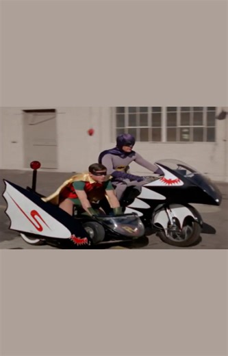 What did you guys think of when Batman & Robin rode on the Batcycle on the 1966 Batman TV series? #batman #robin #adamwest #burtward #sixties #60s #60snostalgia #easteregg #dccomics #spoiler #batcycle | Rare Action Figures