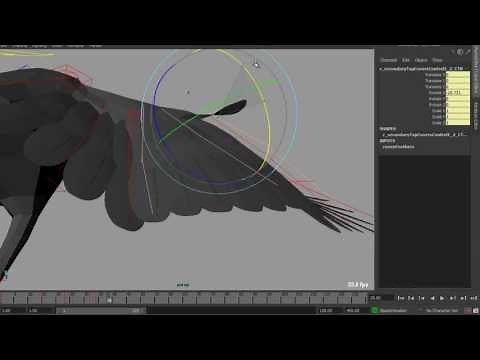 raven 3d model preview
