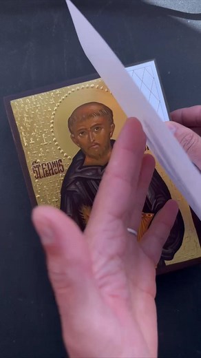 17K views · 1.4K reactions | Icon Experience • Iconography • Chalk Relief • Gilding • Egg Tempera Music: @oakstudiosok #eggtempera #sacralart #iconpainting #iconography #craft #howtopaint #gilding | icon_experience | Facebook